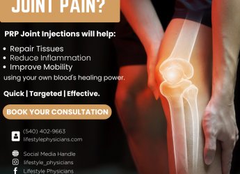 Recuperate Actually with PRP injections: Trusted PRP Doctors in Warrenton and Culpeper, VA 