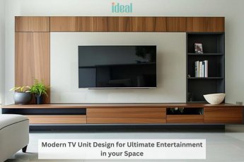 Modern TV Unit Design for Ultimate Entertainment in your Space
