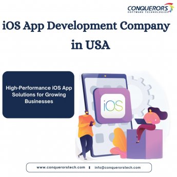 iOS App Development Company in USA | Conquerors Tech